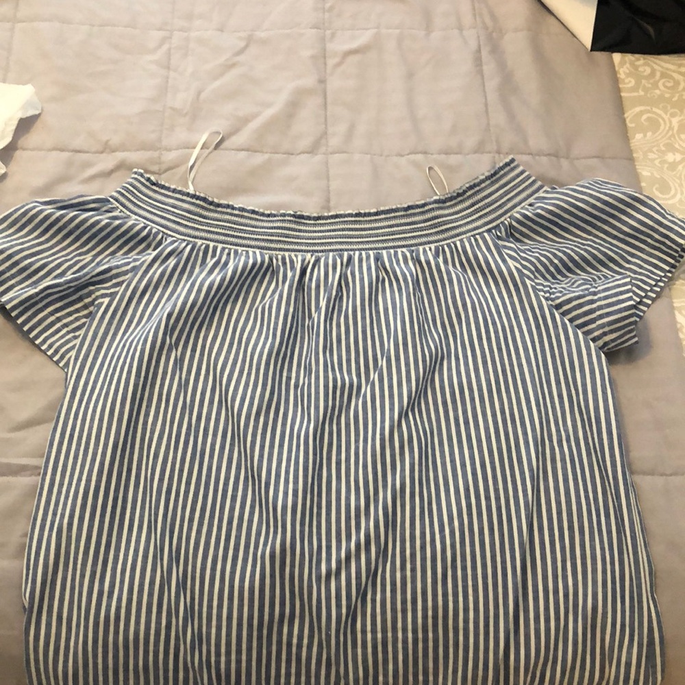 J.Crew off-the-shoulder summer dress